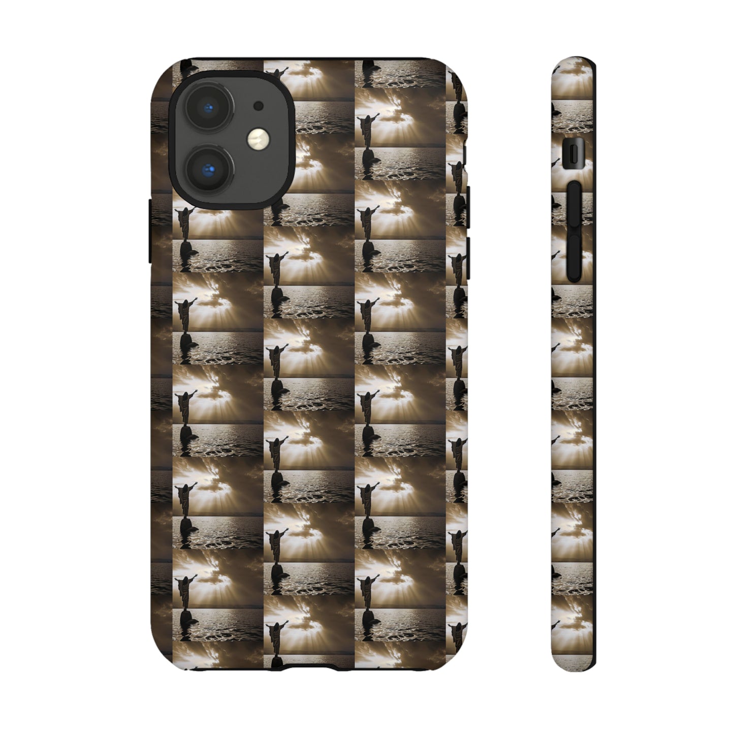 AImagination Collection iPhone Tough Case - "Here I Am" - The God Ball Originals by Chris Rabalais (2024)
