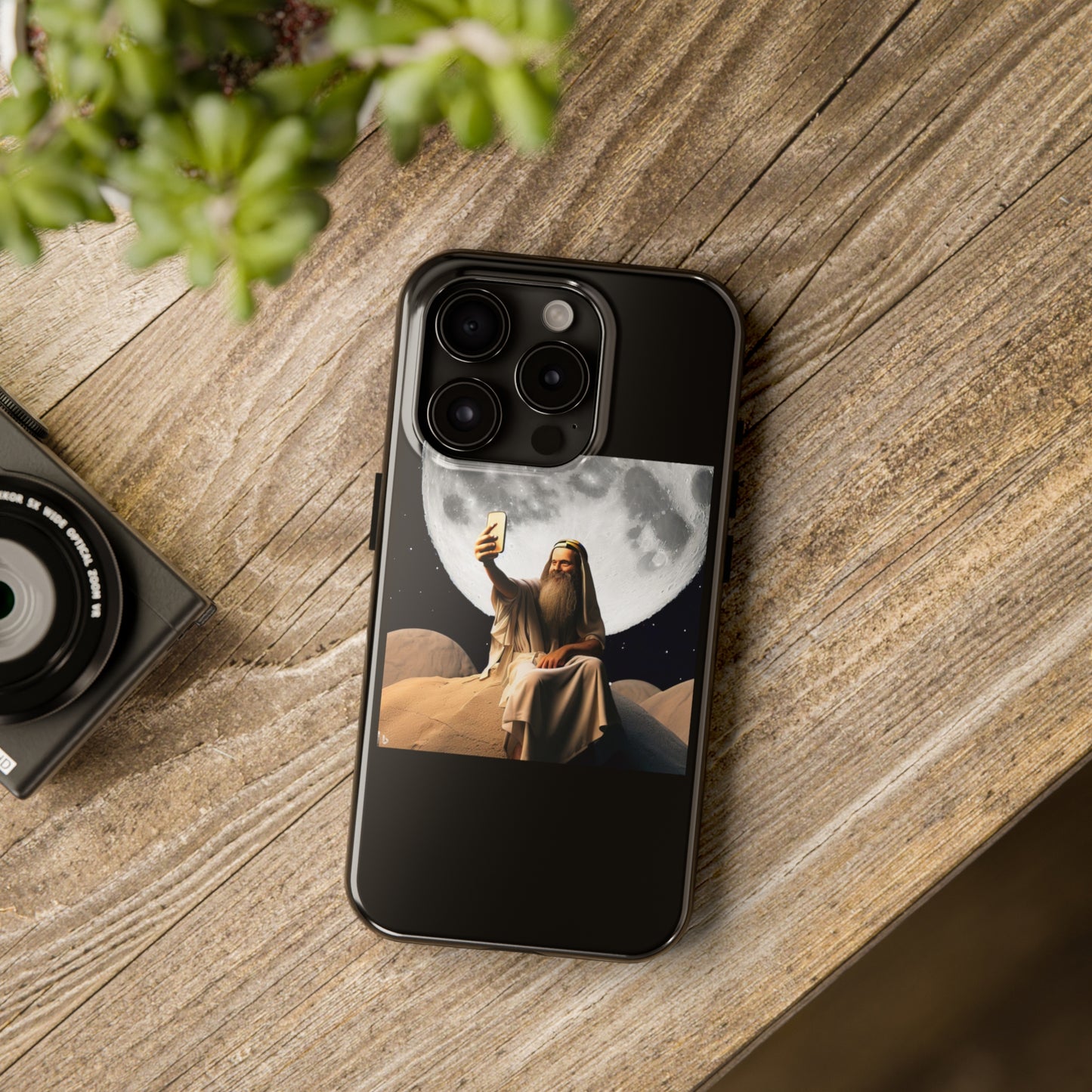 AImagination Collection iPhone Tough Case - "The Old and The New" - The God Ball Originals by Chris Rabalais (2024)