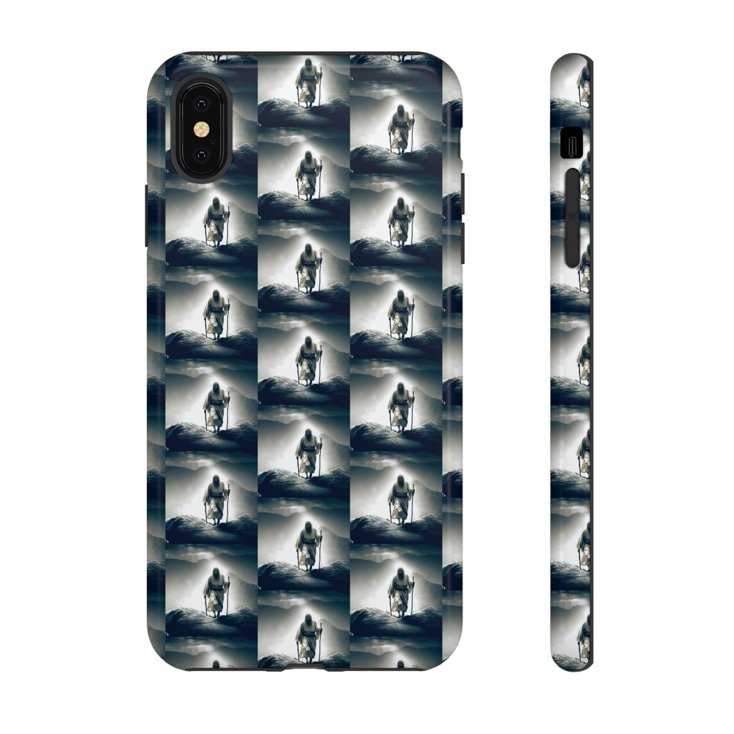 AImagination Collection iPhone Tough Case - "The Walk" - The God Ball Originals by Chris Rabalais (2024)