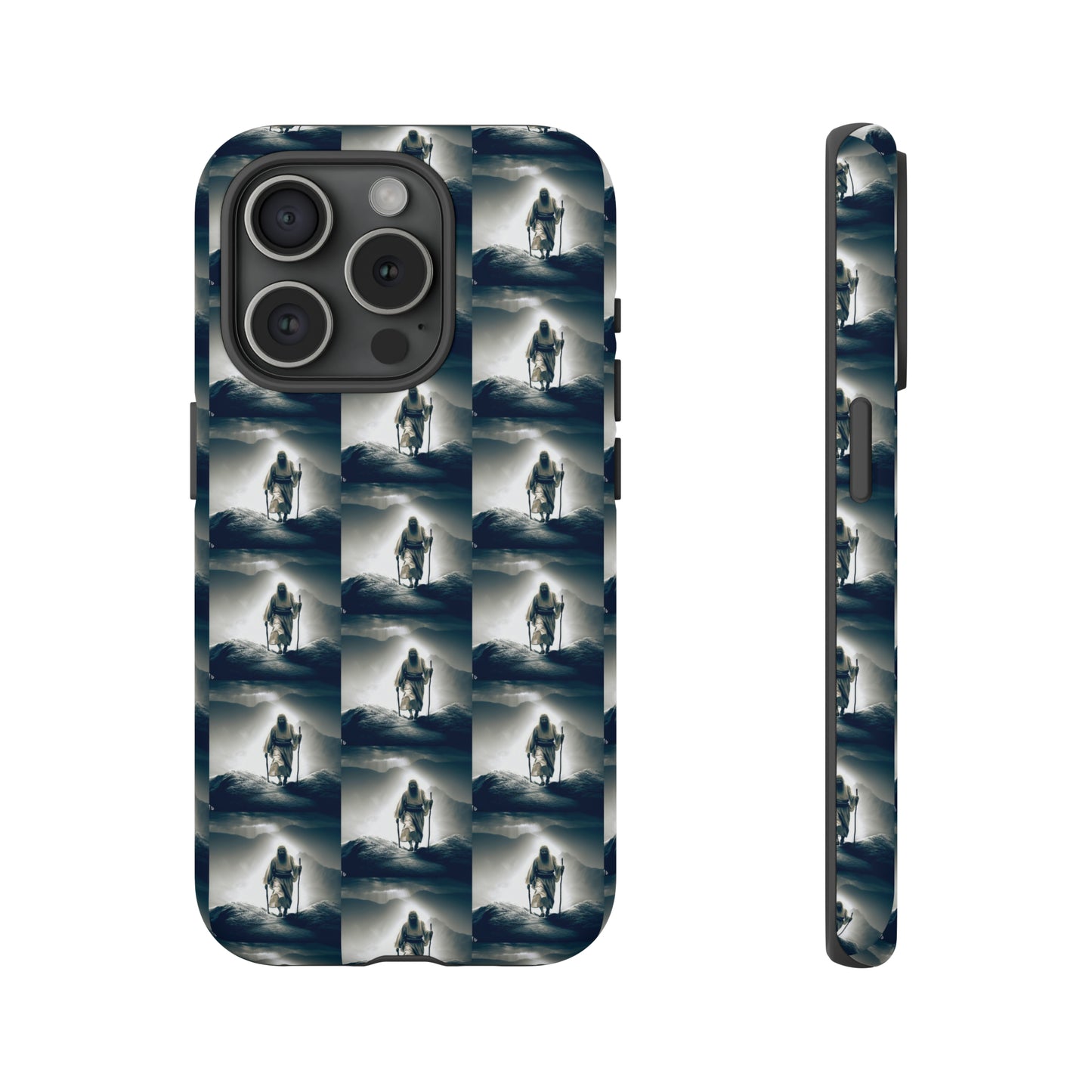 AImagination Collection iPhone Tough Case - "The Walk" - The God Ball Originals by Chris Rabalais (2024)