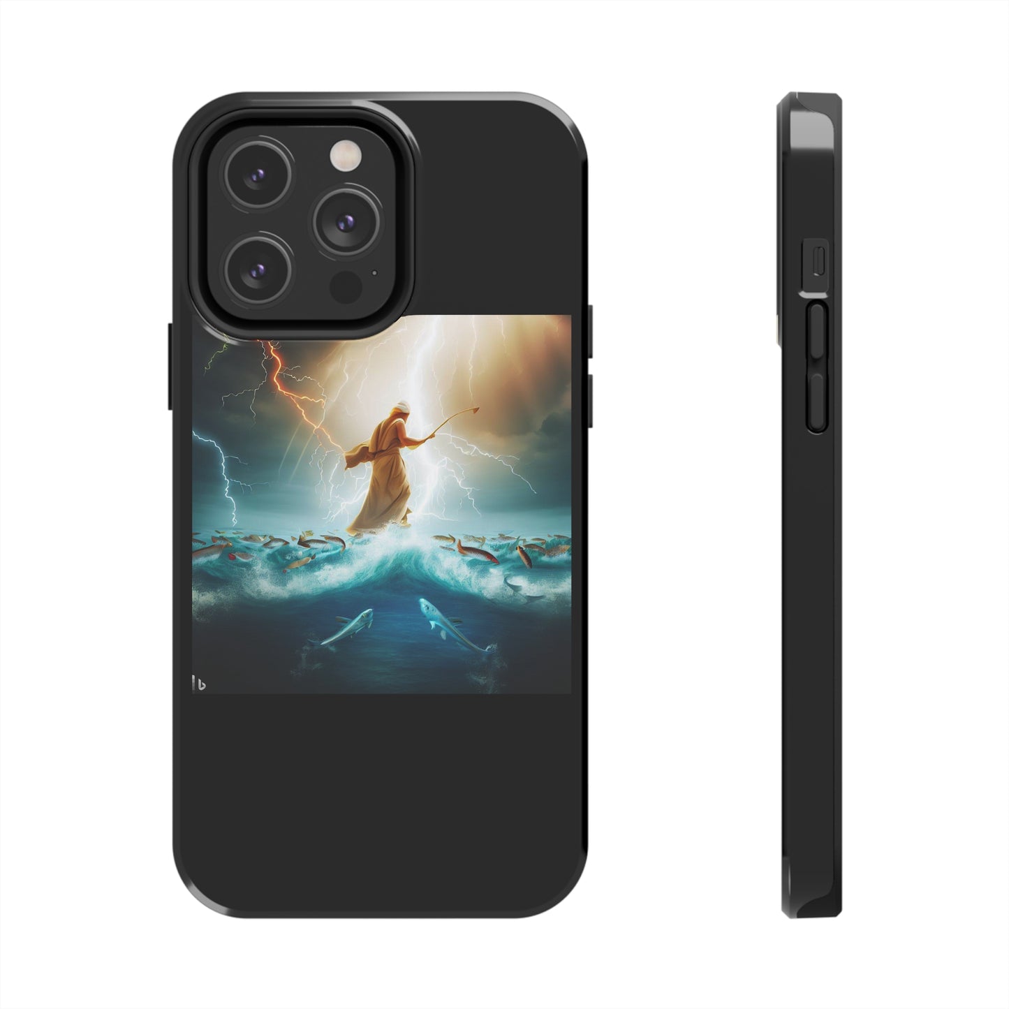 AImagination Collection iPhone Tough Case - "Fishing" - The God Ball Originals by Chris Rabalais (2024)