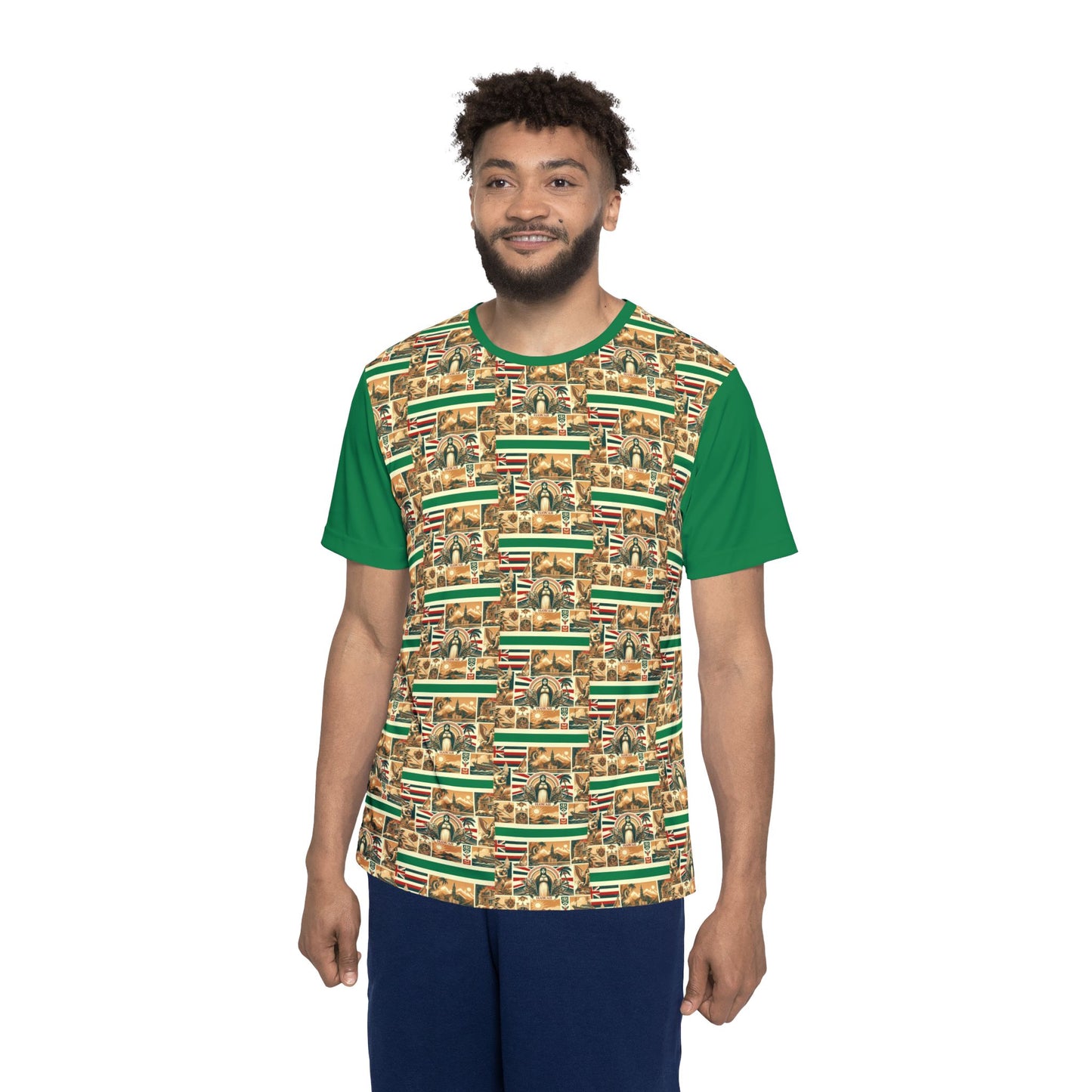 Hawaii Vintage Christian Crusader - Premium Sports Jersey - USA - 100% Charity Benefit - The God Vote Collection by Chris Rabalais