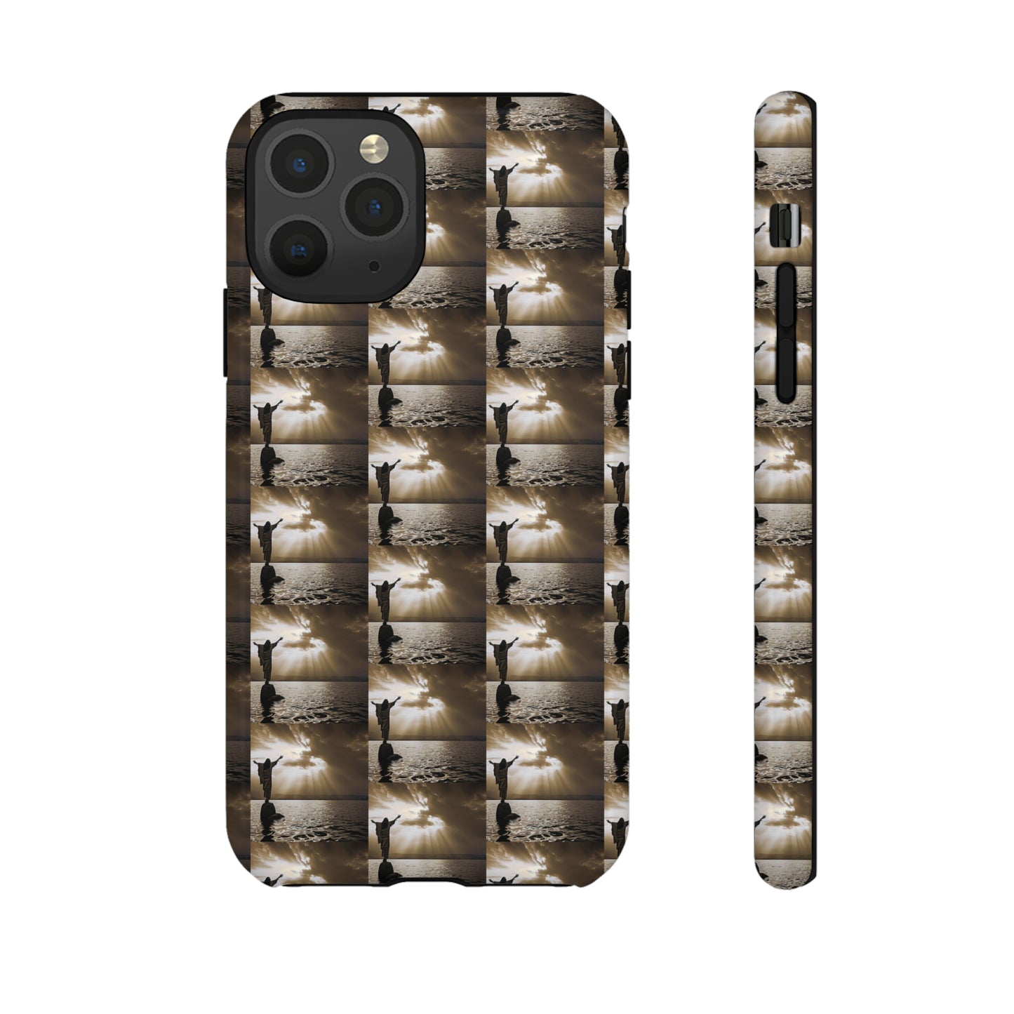 AImagination Collection iPhone Tough Case - "Here I Am" - The God Ball Originals by Chris Rabalais (2024)