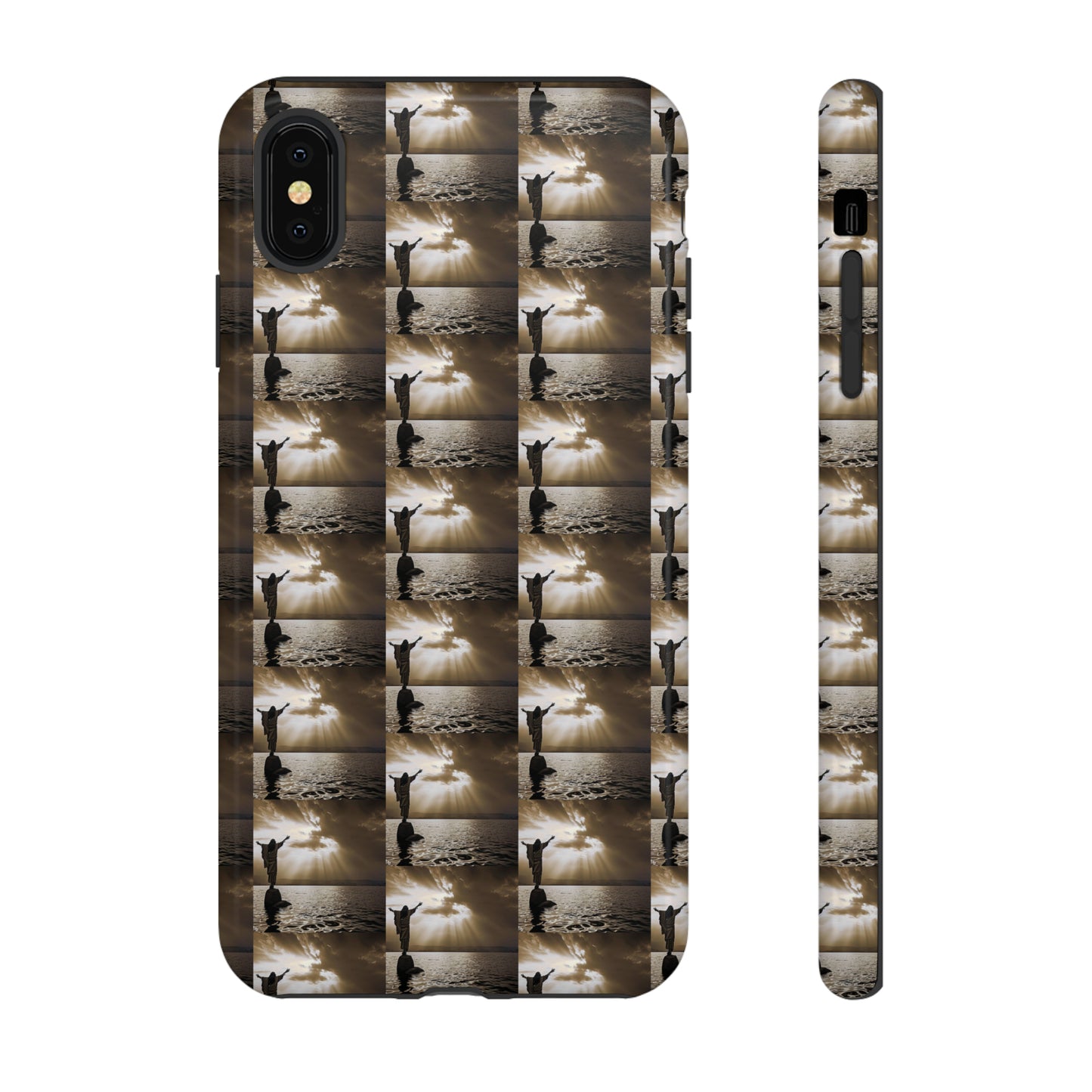 AImagination Collection iPhone Tough Case - "Here I Am" - The God Ball Originals by Chris Rabalais (2024)