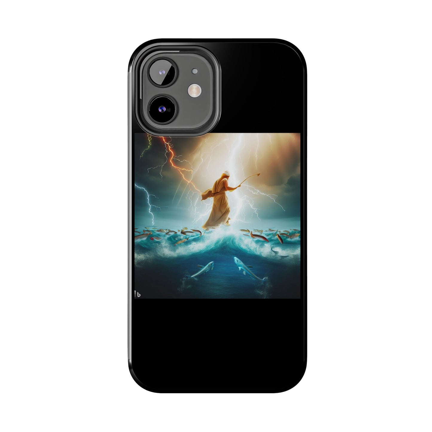 AImagination Collection iPhone Tough Case - "Fishing" - The God Ball Originals by Chris Rabalais (2024)