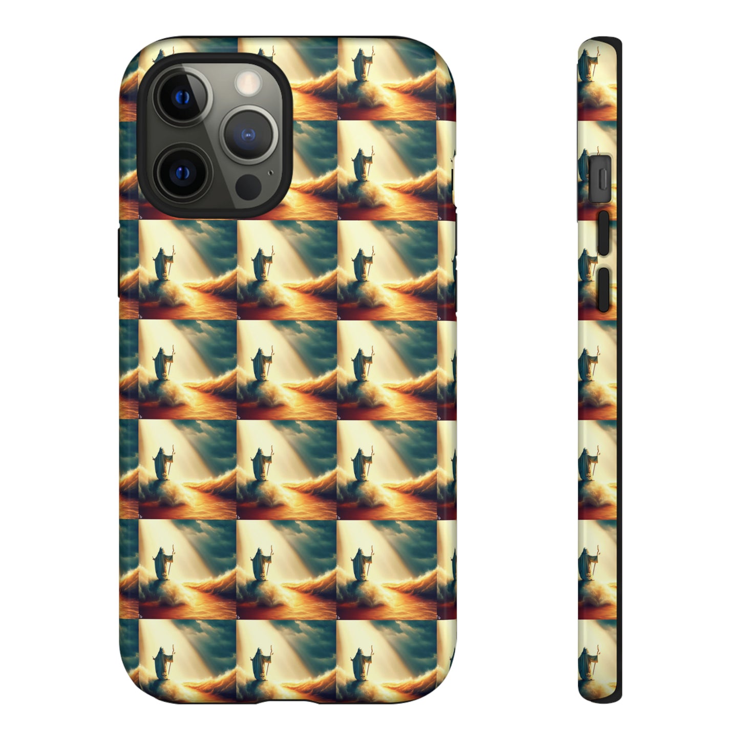 AImagination Collection iPhone Tough Case - "Parting the Sea" - The God Ball Originals by Chris Rabalais (2024)