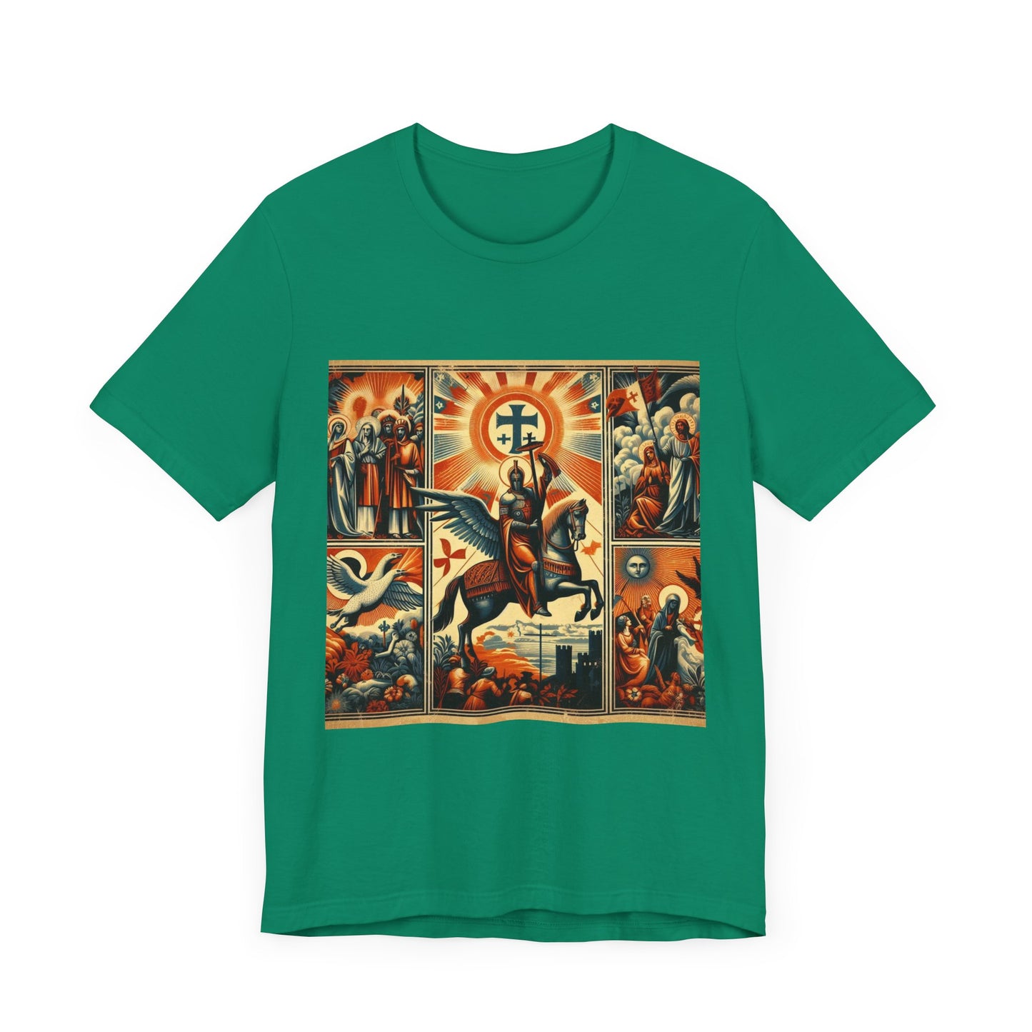 Mississippi Vintage Christian Crusader - Unisex Jersey Tee - USA - 100% Charity Benefit - The God Vote Collection by Chris Rabalais