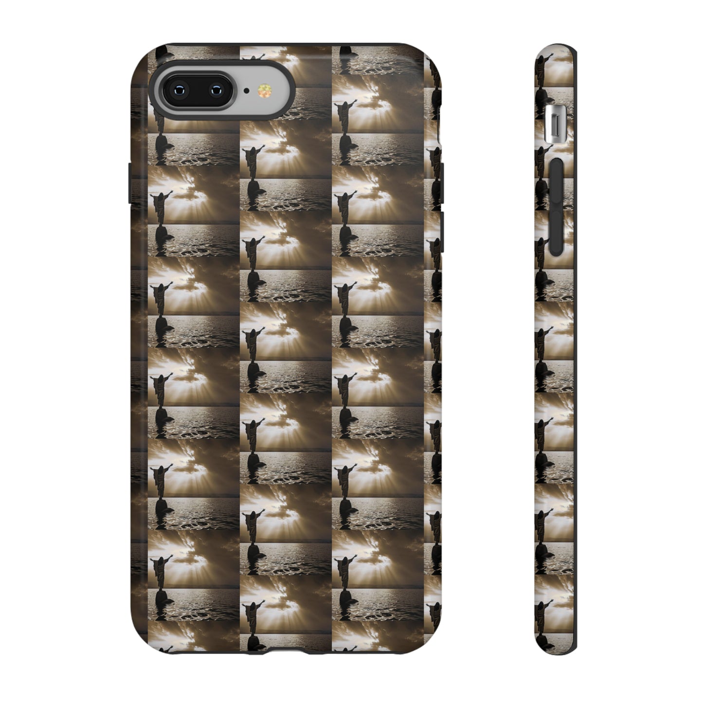 AImagination Collection iPhone Tough Case - "Here I Am" - The God Ball Originals by Chris Rabalais (2024)