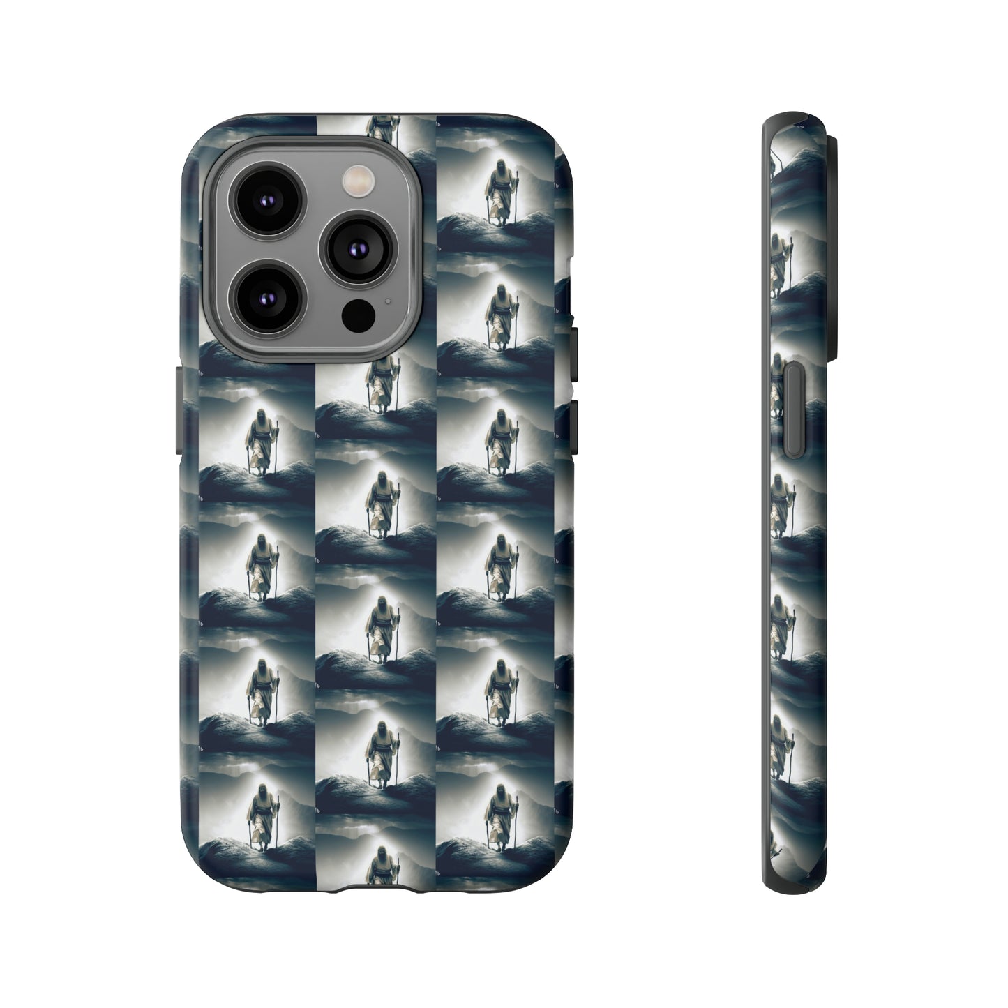 AImagination Collection iPhone Tough Case - "The Walk" - The God Ball Originals by Chris Rabalais (2024)