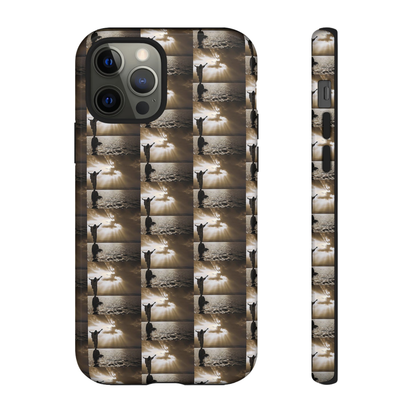 AImagination Collection iPhone Tough Case - "Here I Am" - The God Ball Originals by Chris Rabalais (2024)