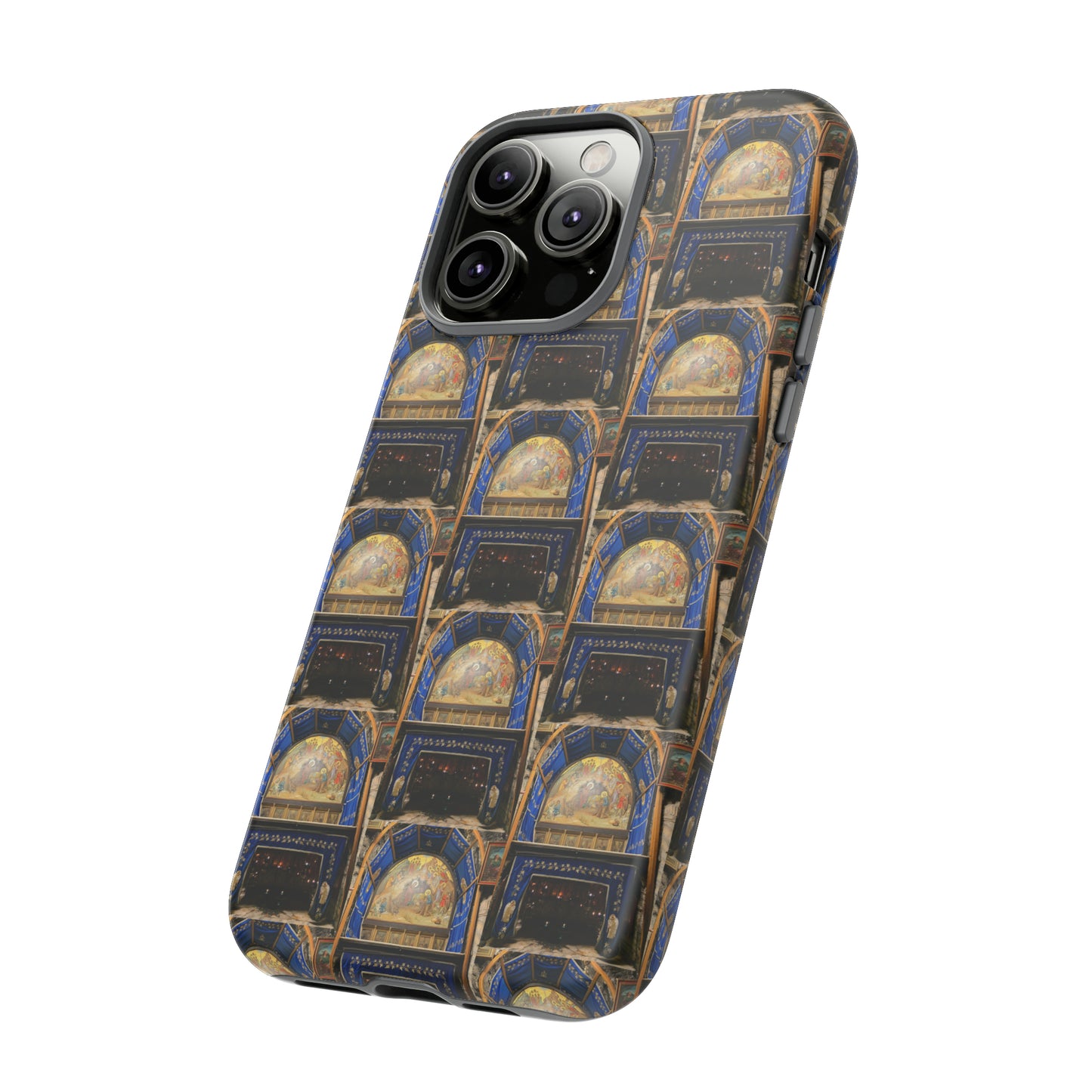 Holy Land Origins Tough Apple and Samsung Cases - Church Of The Nativity at Bethlehem - The God Ball Originals by Chris Rabalais (2024)