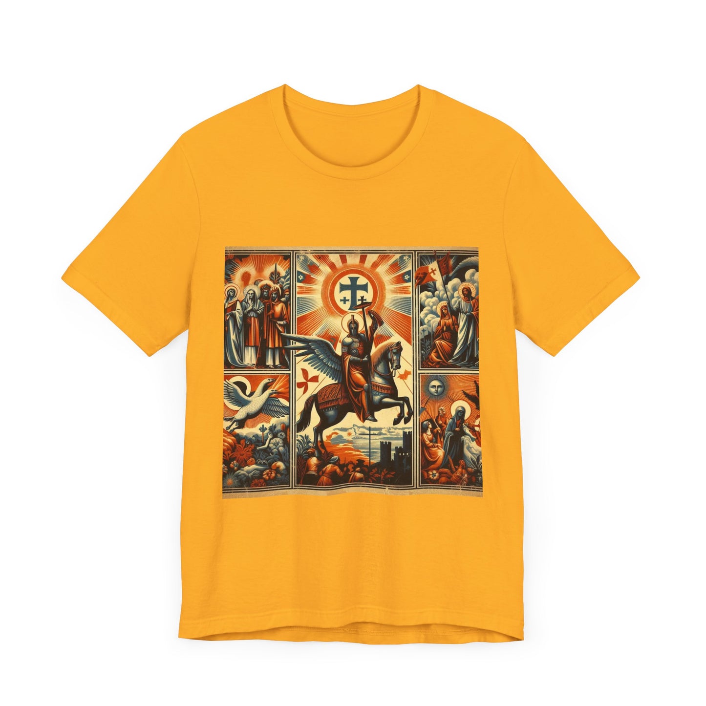 Mississippi Vintage Christian Crusader - Unisex Jersey Tee - USA - 100% Charity Benefit - The God Vote Collection by Chris Rabalais