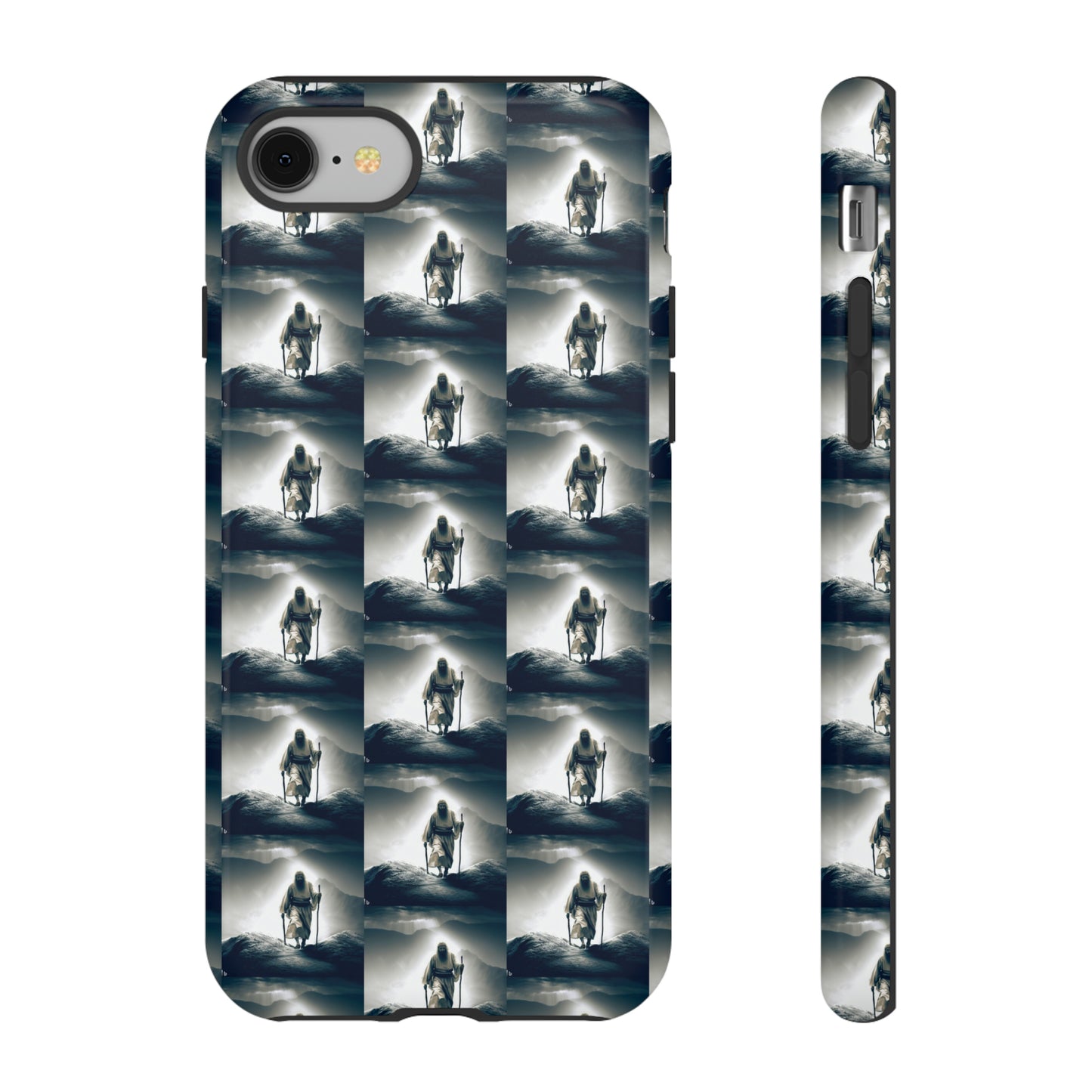 AImagination Collection iPhone Tough Case - "The Walk" - The God Ball Originals by Chris Rabalais (2024)