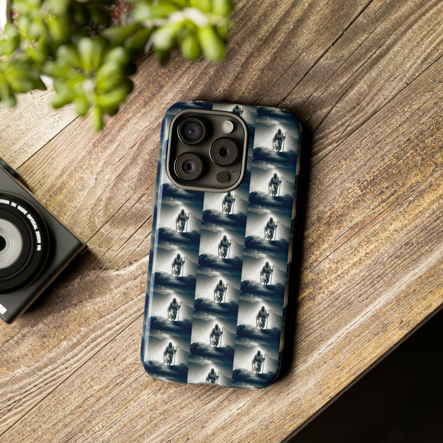 AImagination Collection iPhone Tough Case - "The Walk" - The God Ball Originals by Chris Rabalais (2024)