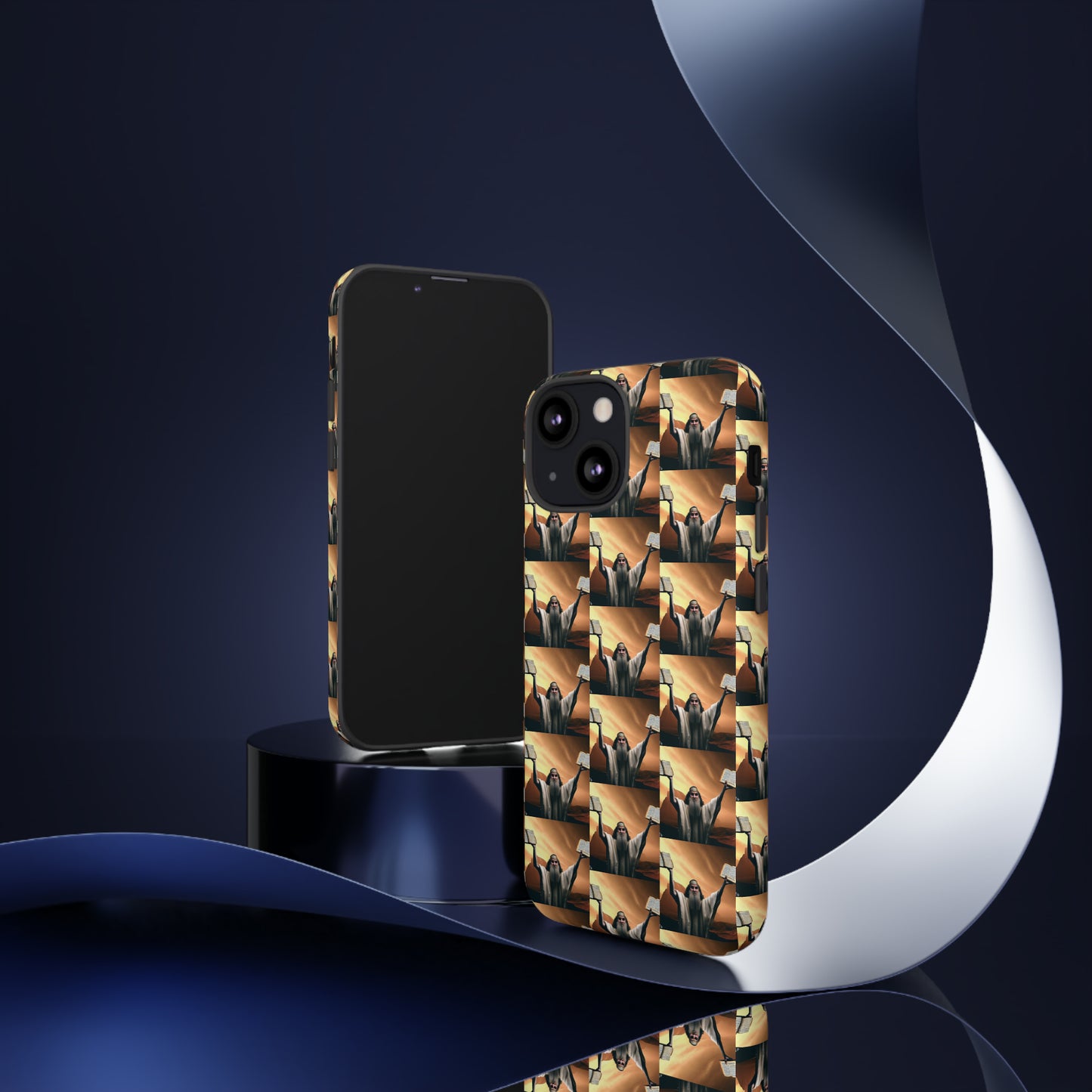 AImagination Collection iPhone Tough Case - "The Ten" - The God Ball Originals by Chris Rabalais (2024)