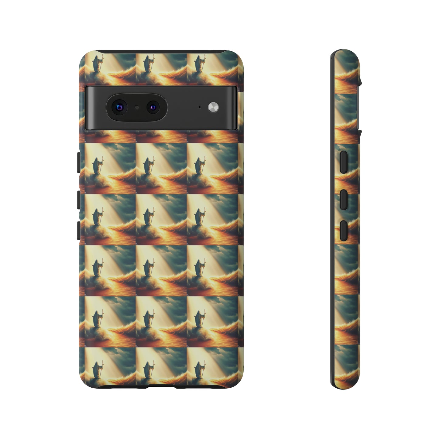 AImagination Collection iPhone Tough Case - "Parting the Sea" - The God Ball Originals by Chris Rabalais (2024)