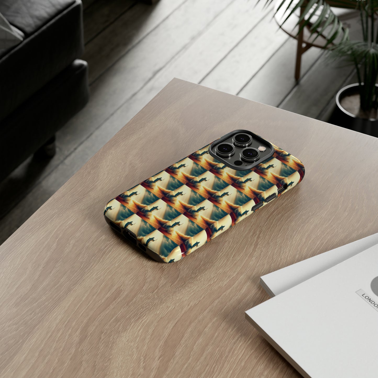 AImagination Collection iPhone Tough Case - "Parting the Sea" - The God Ball Originals by Chris Rabalais (2024)