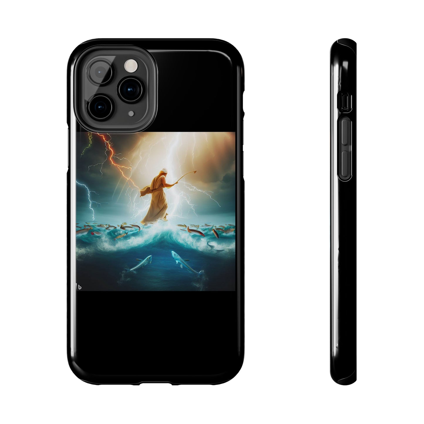 AImagination Collection iPhone Tough Case - "Fishing" - The God Ball Originals by Chris Rabalais (2024)