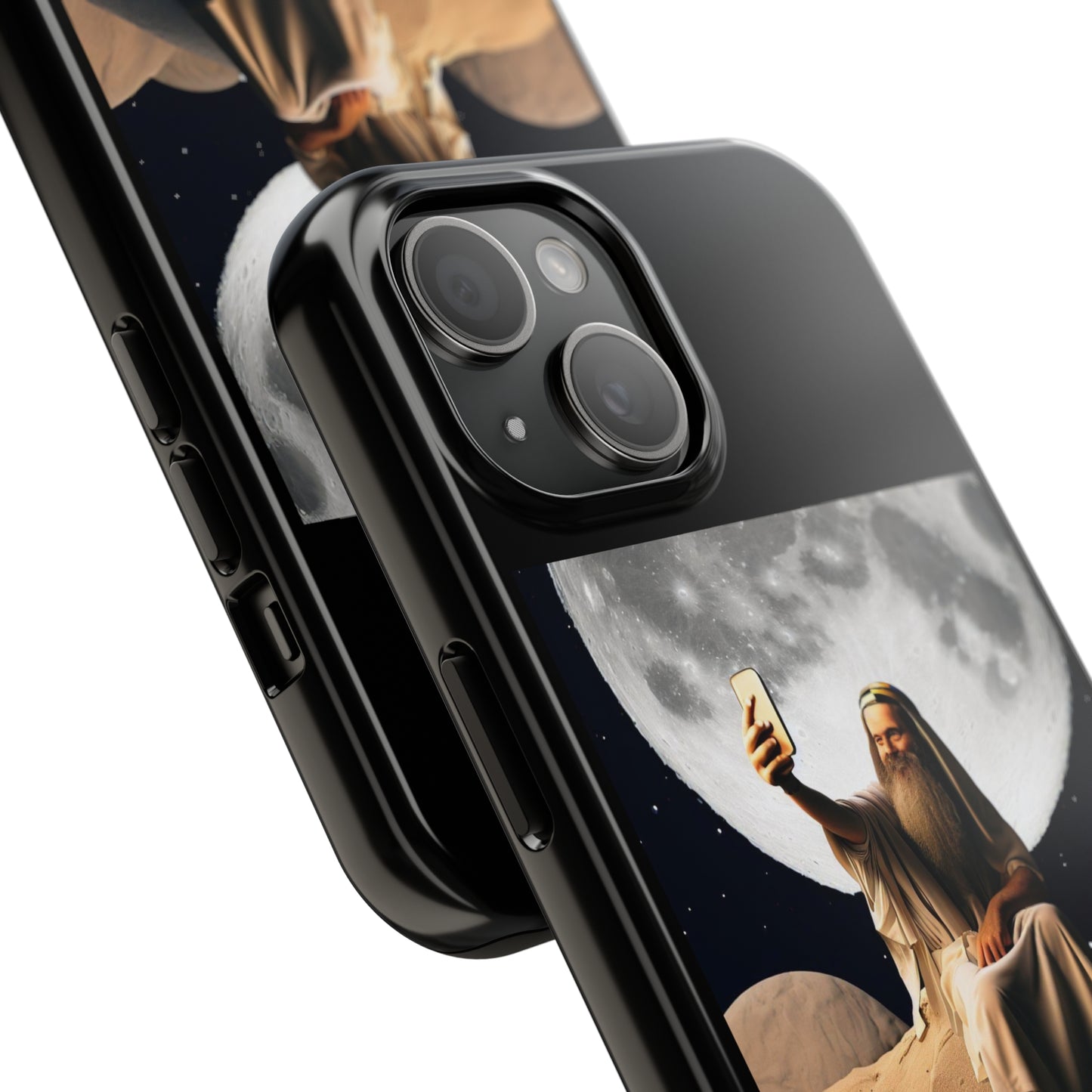 AImagination Collection iPhone Tough Case - "The Old and The New" - The God Ball Originals by Chris Rabalais (2024)