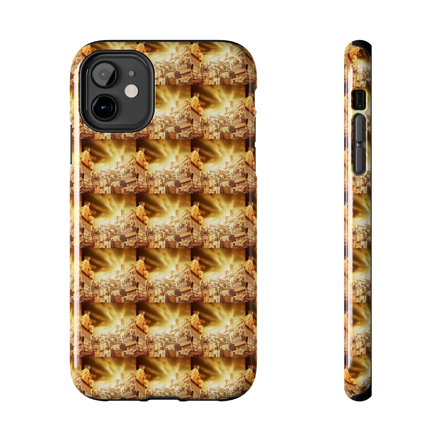 AImagination Collection Apple iPhone Tough Case - "The Golden Kingdom" - The God Ball Originals by Chris Rabalais