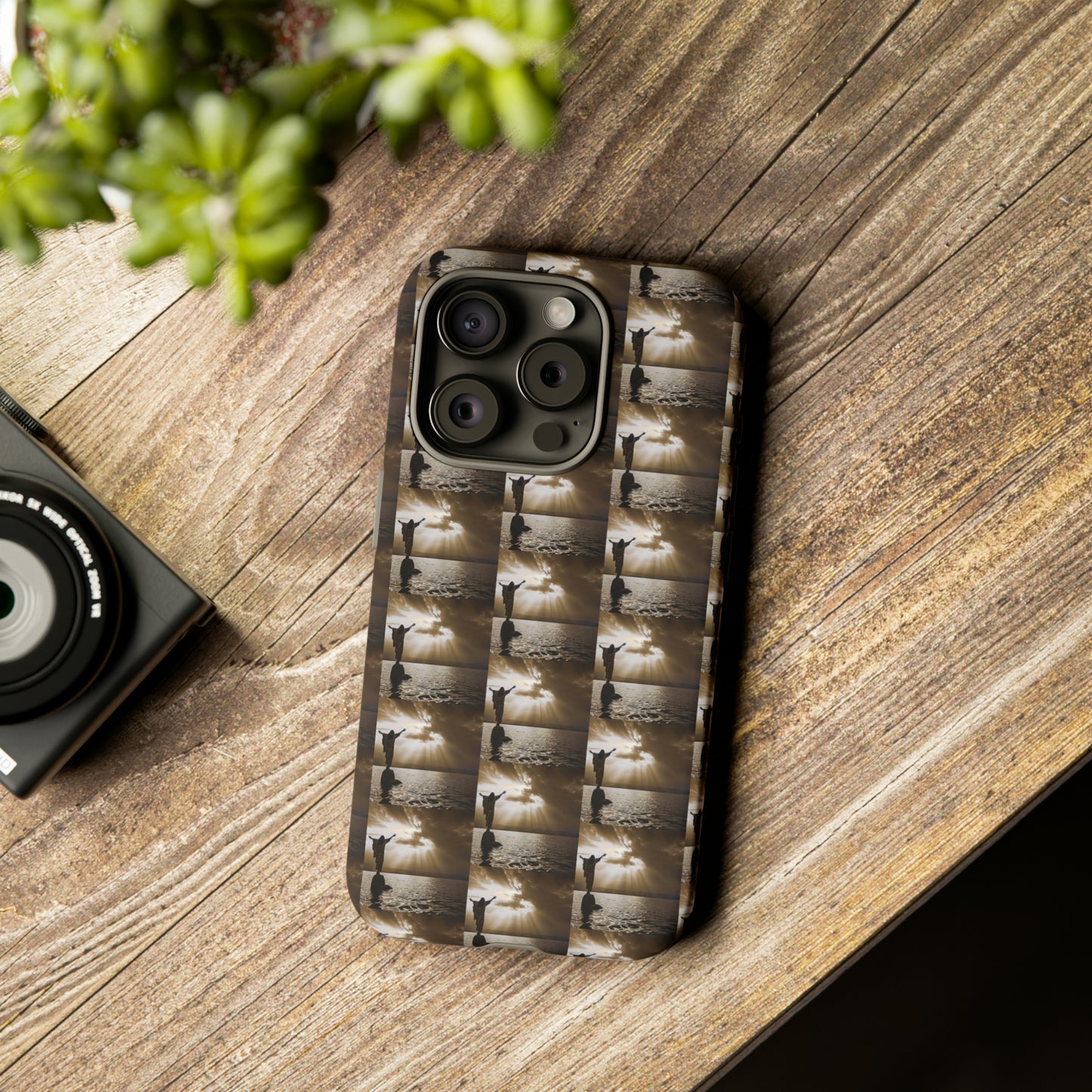 AImagination Collection iPhone Tough Case - "Here I Am" - The God Ball Originals by Chris Rabalais (2024)