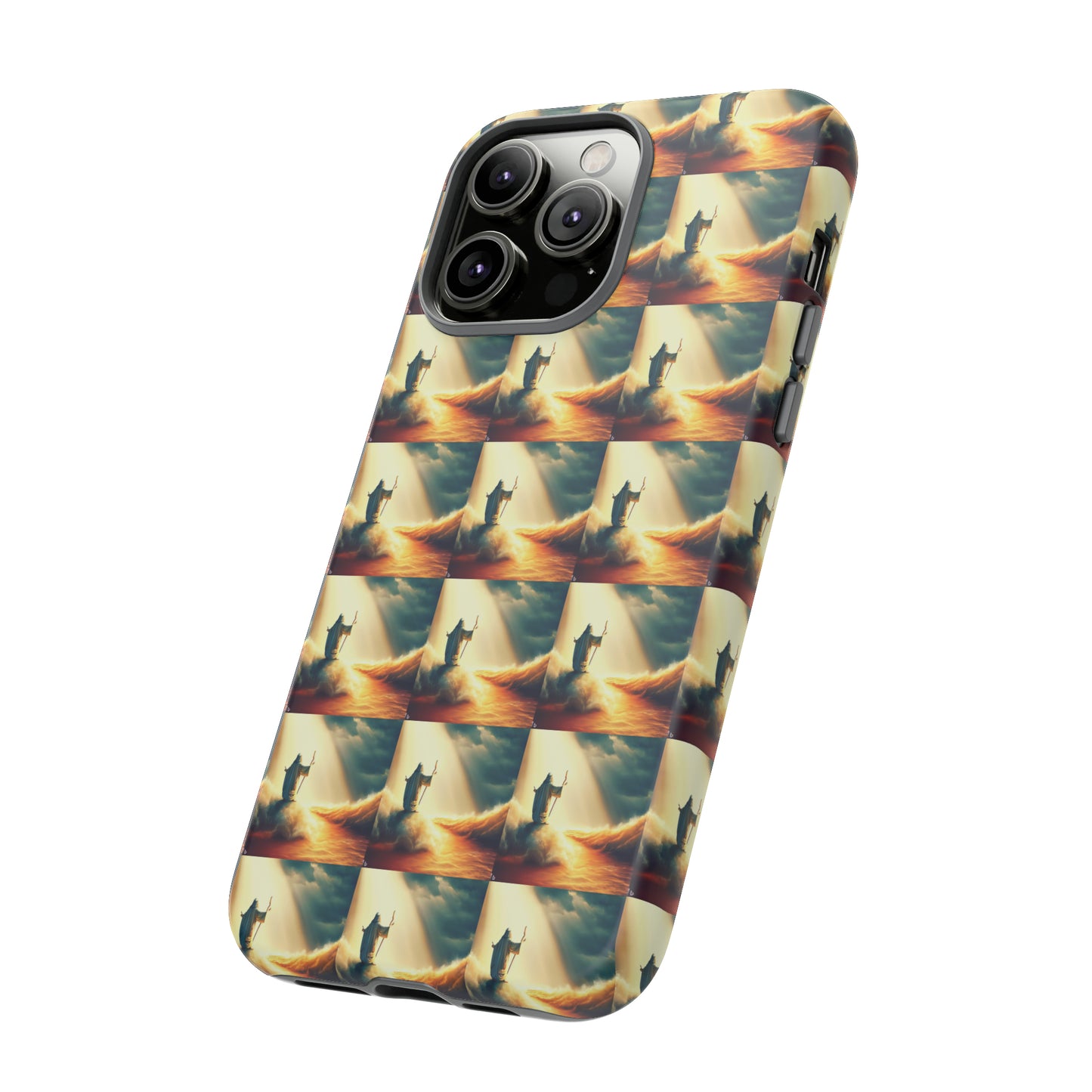AImagination Collection iPhone Tough Case - "Parting the Sea" - The God Ball Originals by Chris Rabalais (2024)