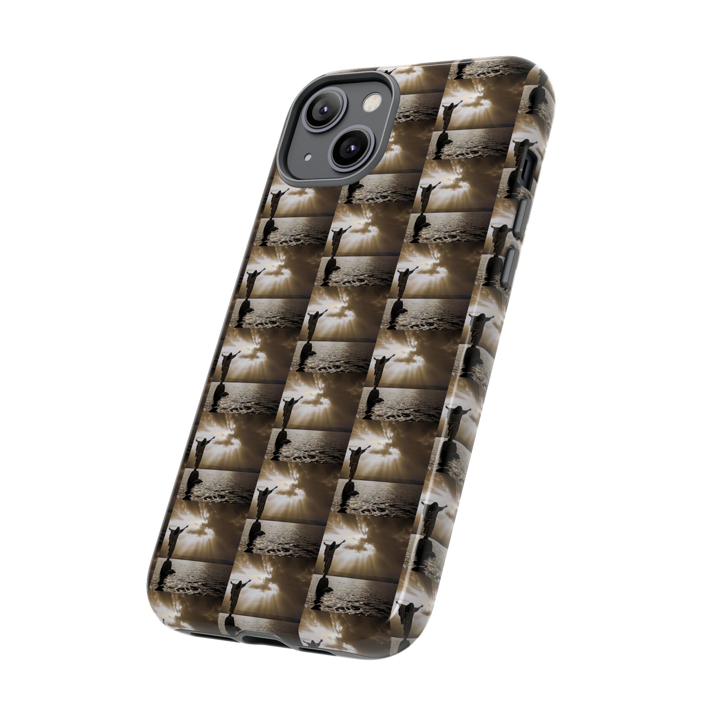 AImagination Collection iPhone Tough Case - "Here I Am" - The God Ball Originals by Chris Rabalais (2024)