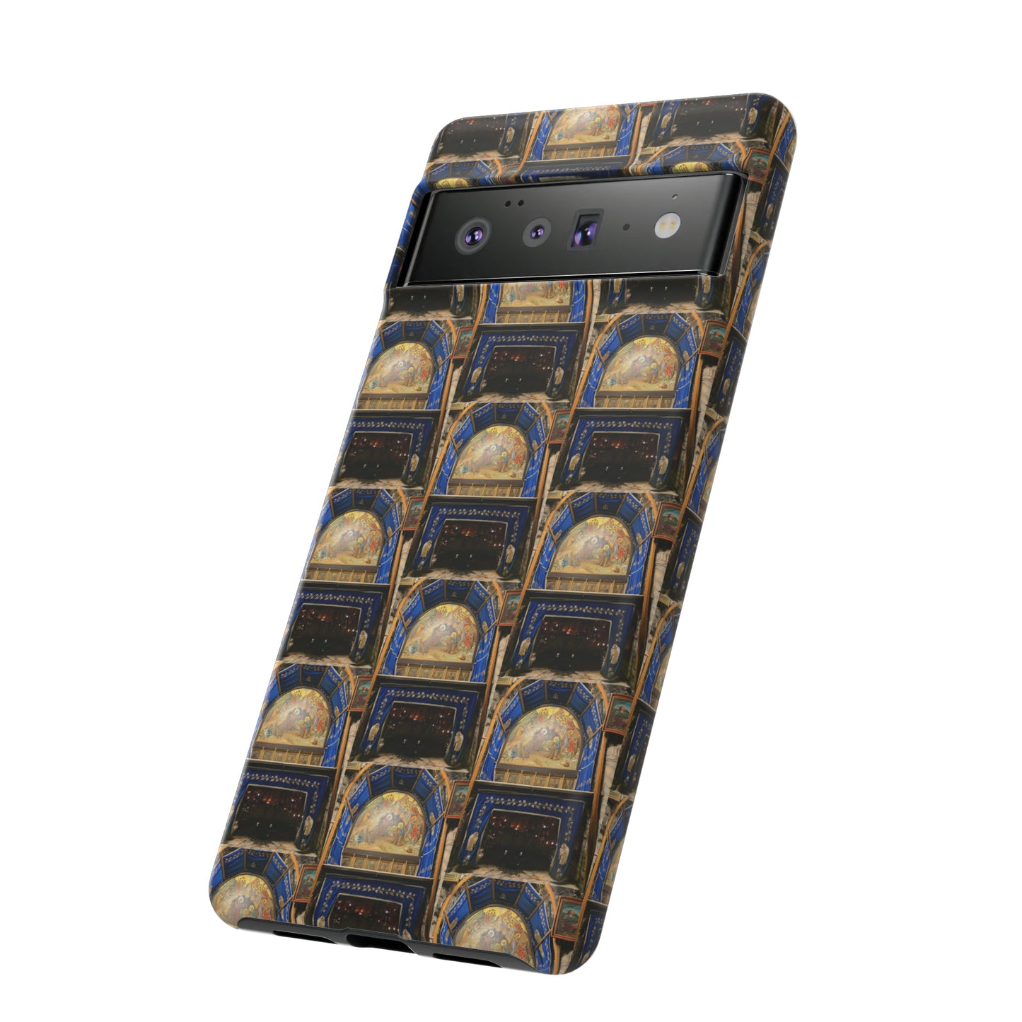 Holy Land Origins Tough Apple and Samsung Cases - Church Of The Nativity at Bethlehem - The God Ball Originals by Chris Rabalais (2024)