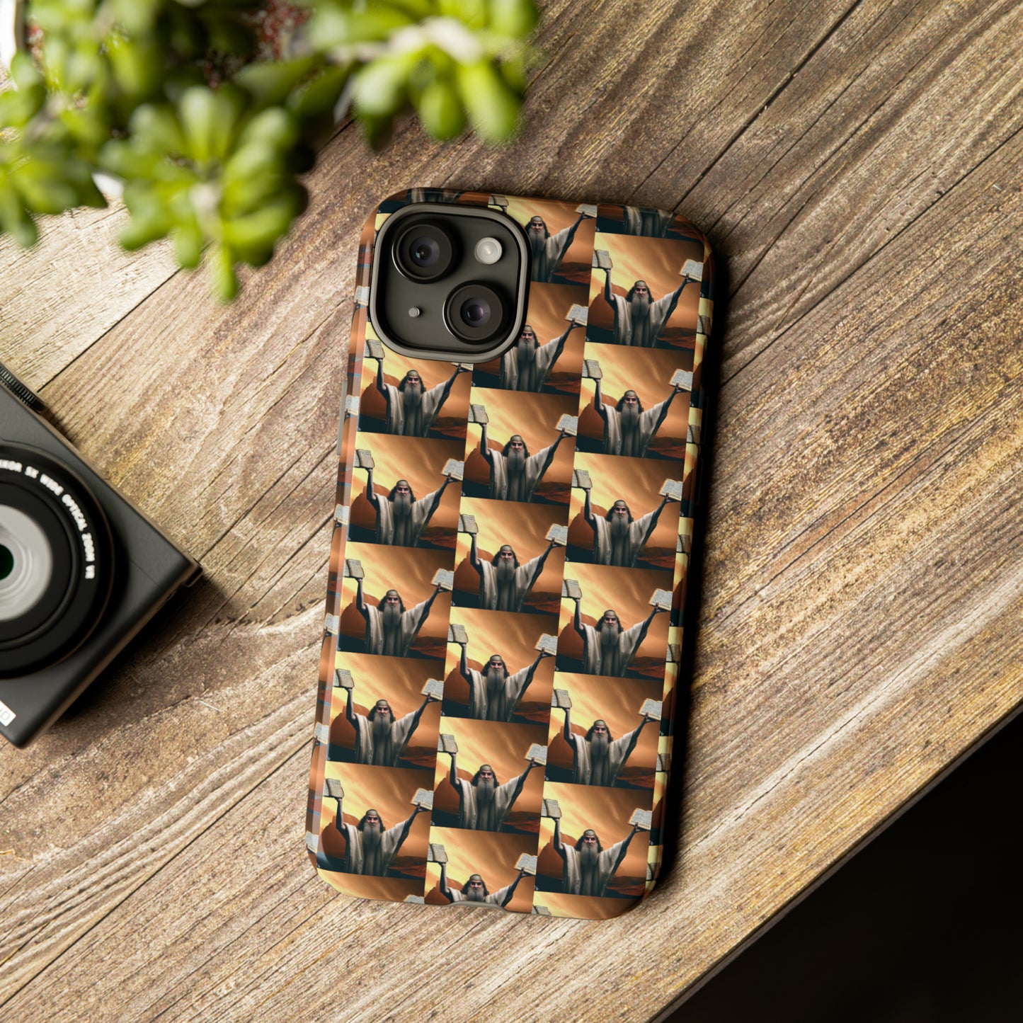 AImagination Collection iPhone Tough Case - "The Ten" - The God Ball Originals by Chris Rabalais (2024)