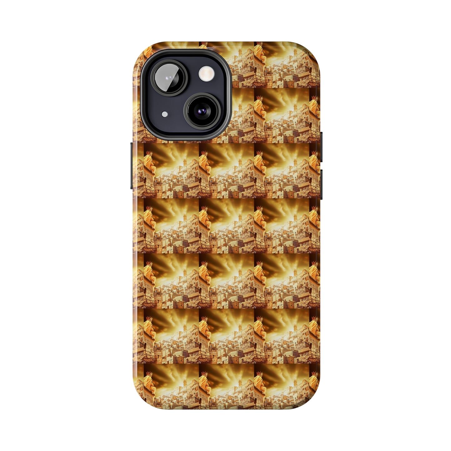 AImagination Collection Apple iPhone Tough Case - "The Golden Kingdom" - The God Ball Originals by Chris Rabalais