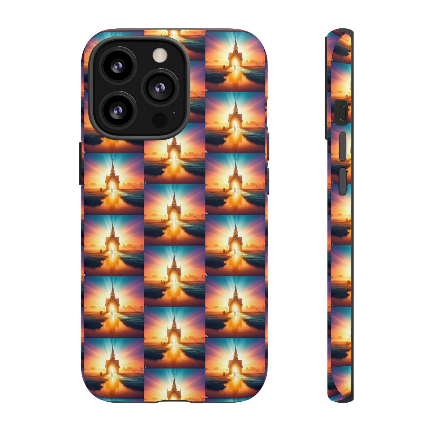 AImagination Collection iPhone Tough Case - "Come to the Light" - The God Ball Originals by Chris Rabalais (2024)