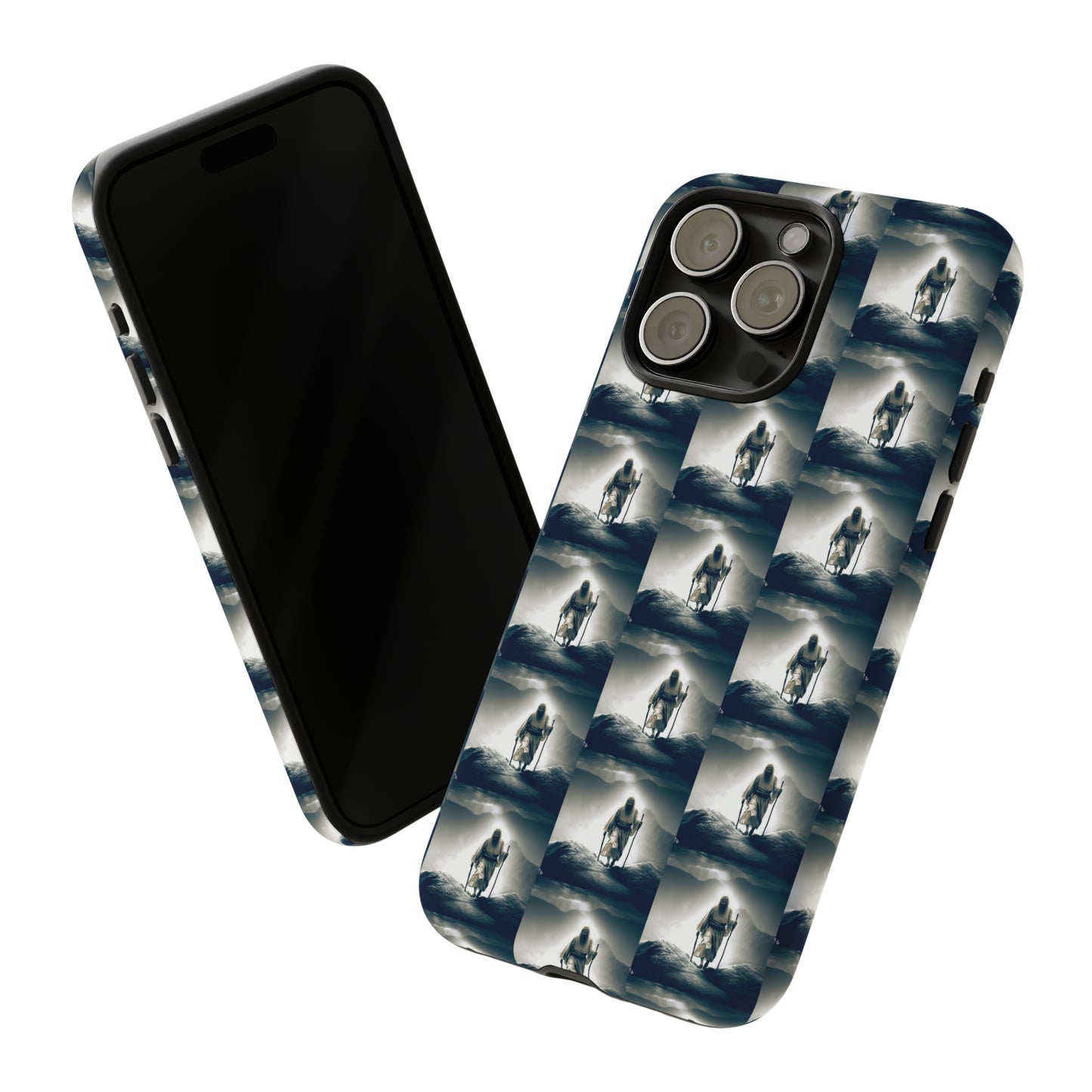 AImagination Collection iPhone Tough Case - "The Walk" - The God Ball Originals by Chris Rabalais (2024)