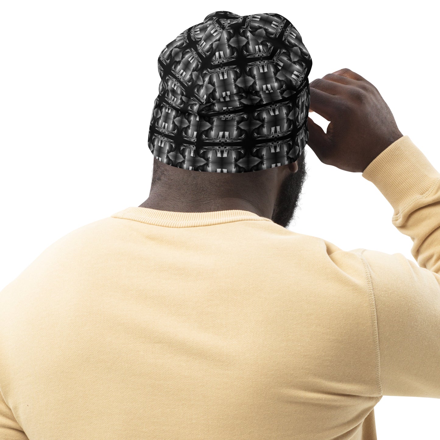 Classic Full-Print Beanie - The God Ball Originals by Chris Rabalais (2024)