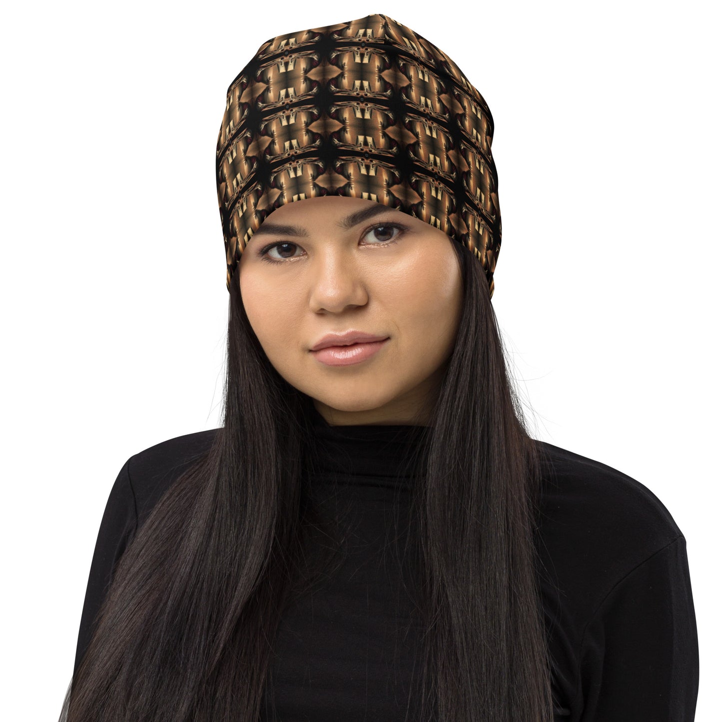 All-Over Print Beanie - The God Ball Originals by Chris Rabalais (2024)