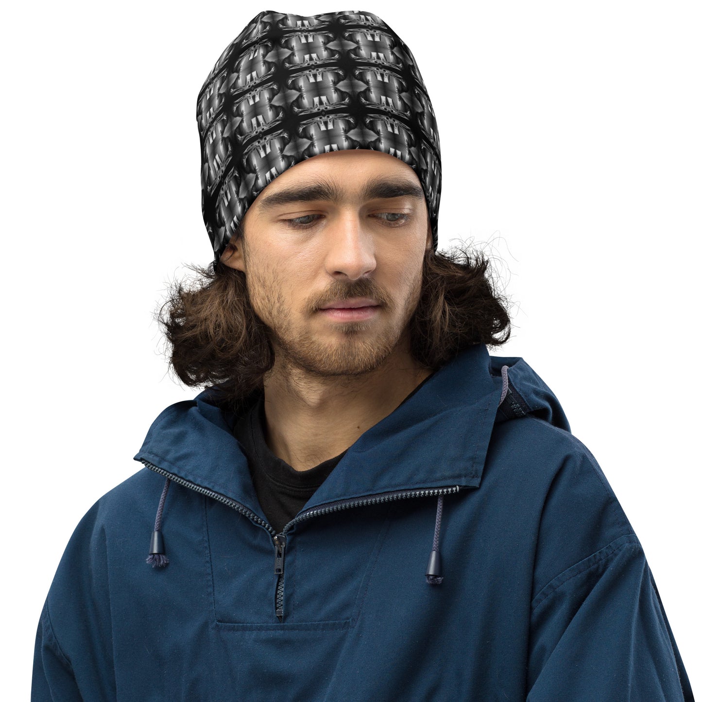 Classic Full-Print Beanie - The God Ball Originals by Chris Rabalais (2024)