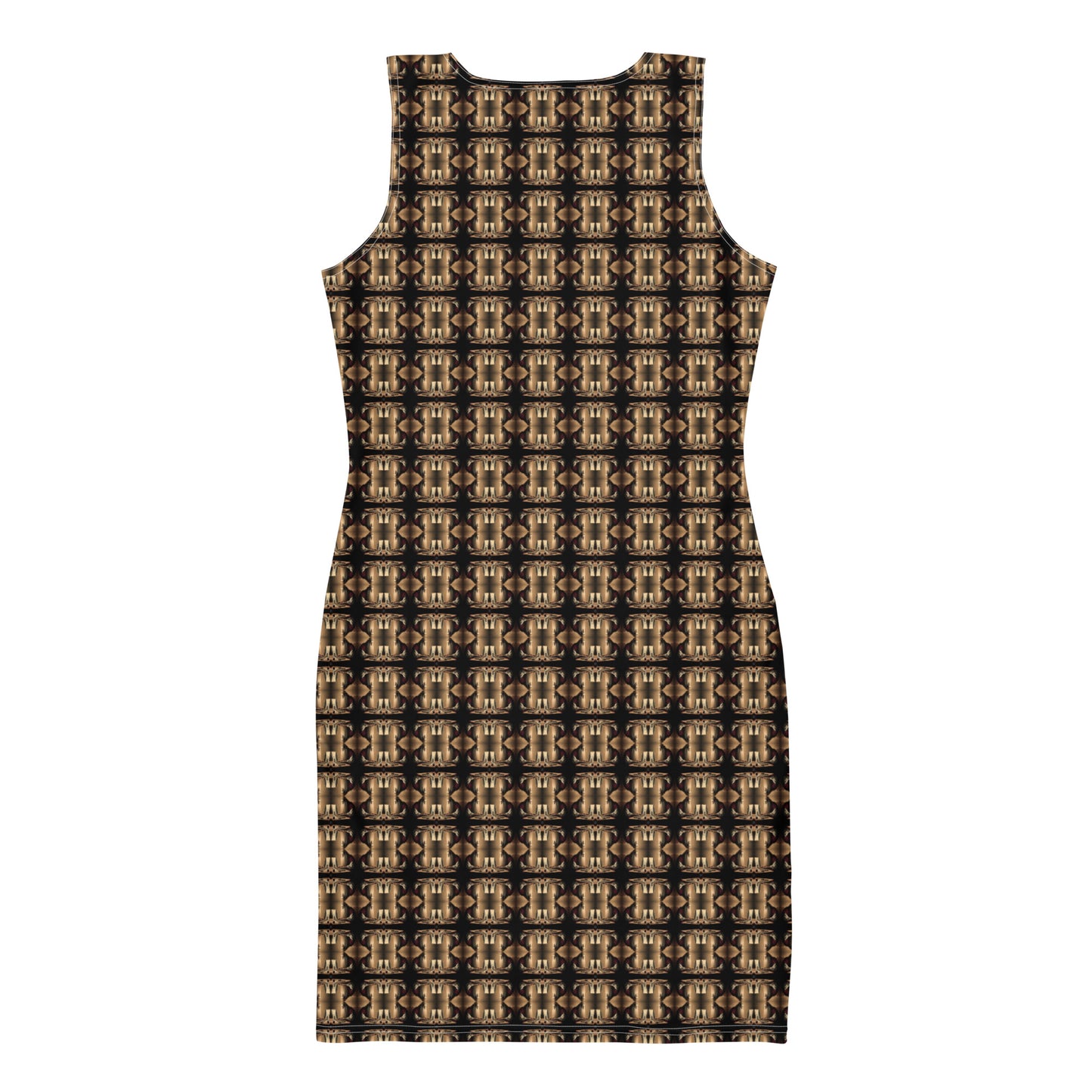 Platinum Bodycon Ladies Dress (Full Print) - The God Ball Originals by Chris Rabalais (2024)