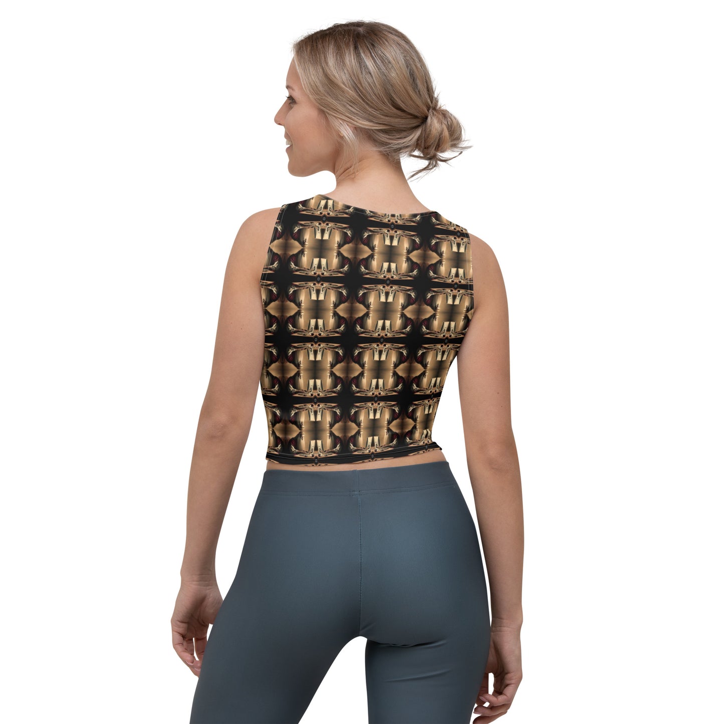Platinum Ladies Crop Top (Full Print) - The God Ball Originals by Chris Rabalais (2024)