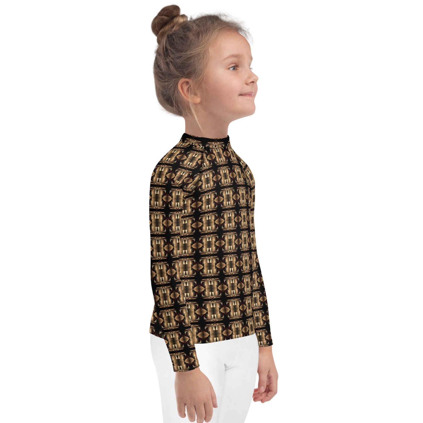 Platinum Kids Rash Guard (Full Print) - The God Ball Originals by Chris Rabalais (2024)