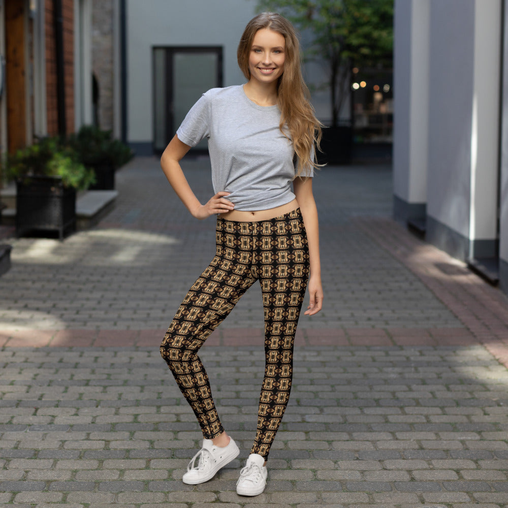 Premium Ladies Leggings (Full Print) - The God Ball Originals by Chris Rabalais (2024)