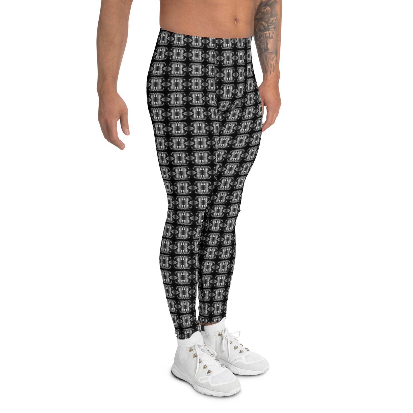 Classic Men's Leggings (Full Print) - The God Ball Originals by Chris Rabalais (2024)
