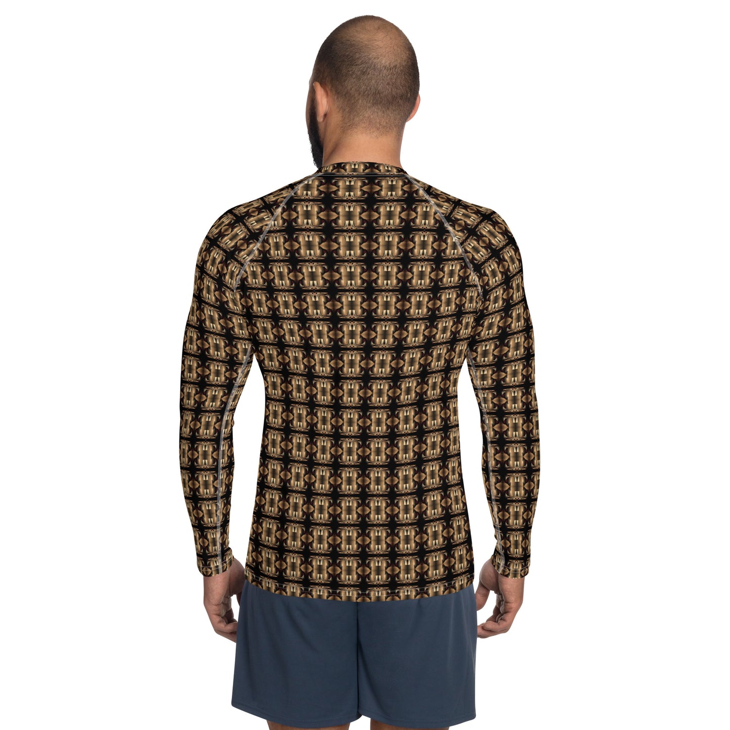 Men's Premium Rash Guard (Full Print) - The God Ball Originals by Chris Rabalais (2024)