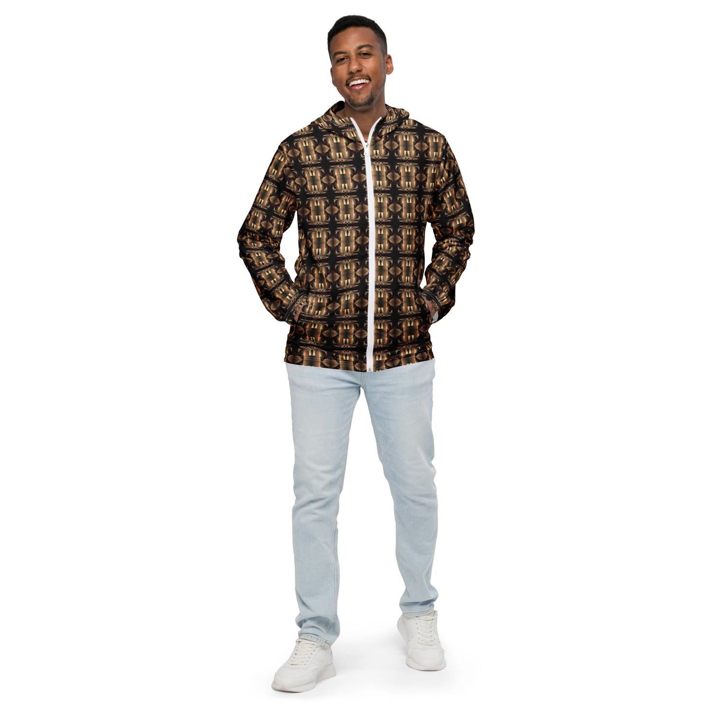 Men’s Premium Windbreaker (Full Print) - The God Ball Originals by Chris Rabalais (2024)