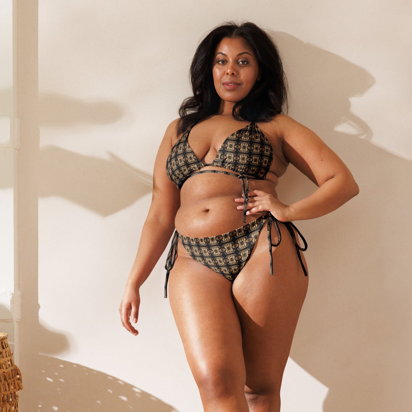 Platinum Women's Bikini (Full Print) - The God Ball Originals by Chris Rabalais (2024)