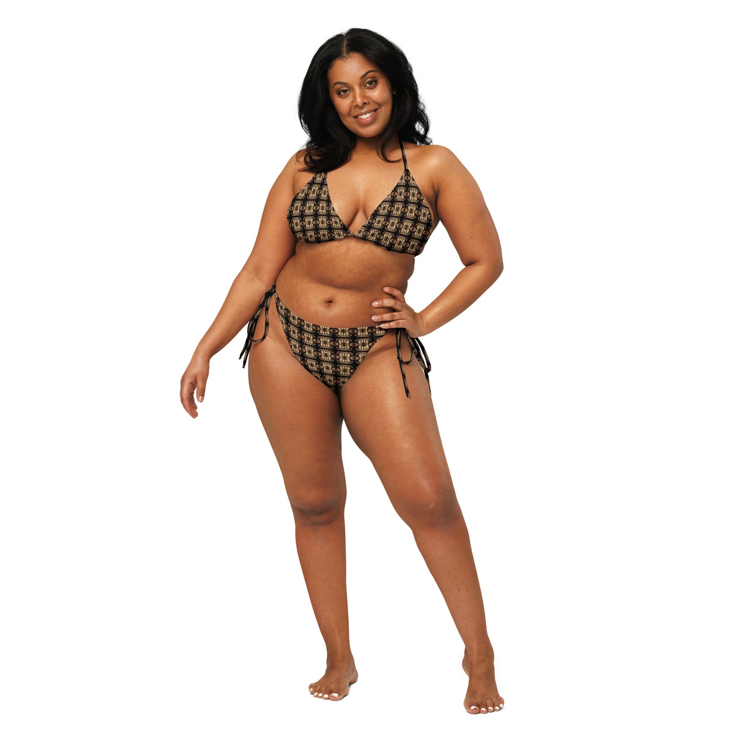 Platinum Women's Bikini (Full Print) - The God Ball Originals by Chris Rabalais (2024)