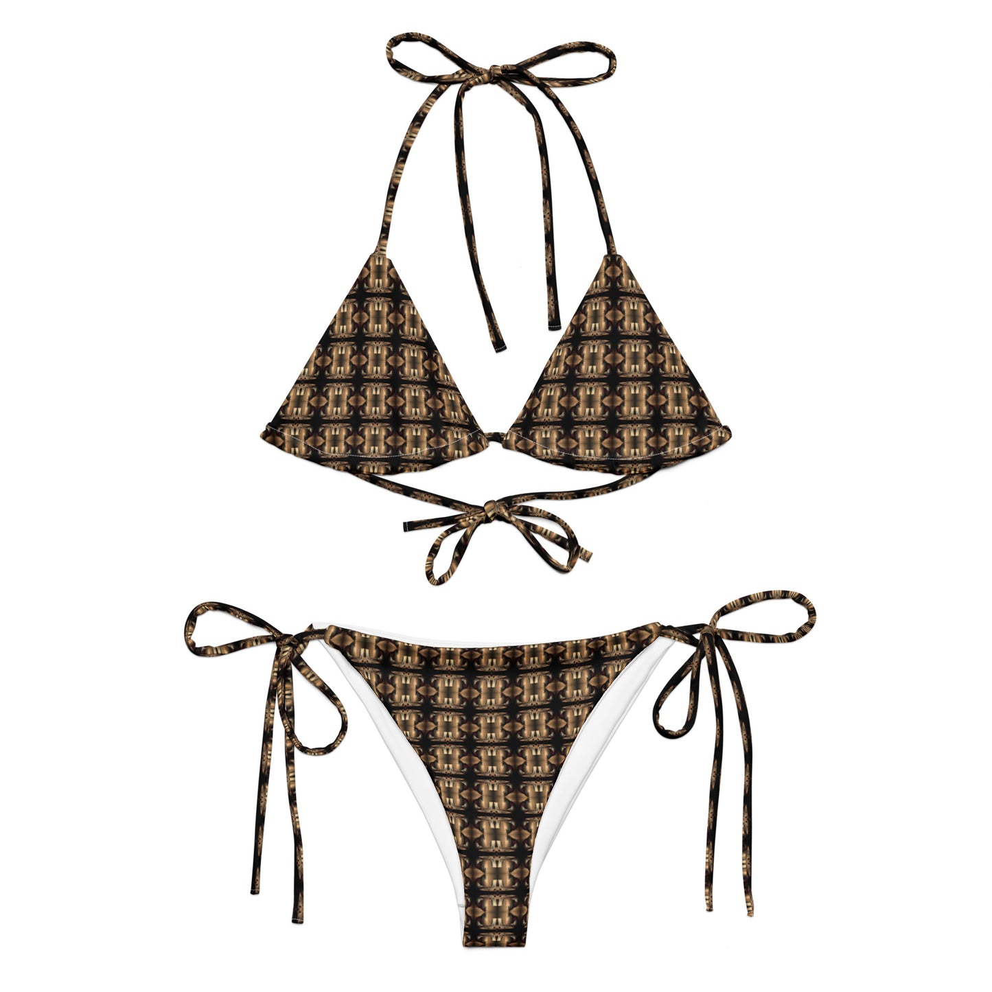 Platinum Women's Bikini (Full Print) - The God Ball Originals by Chris Rabalais (2024)