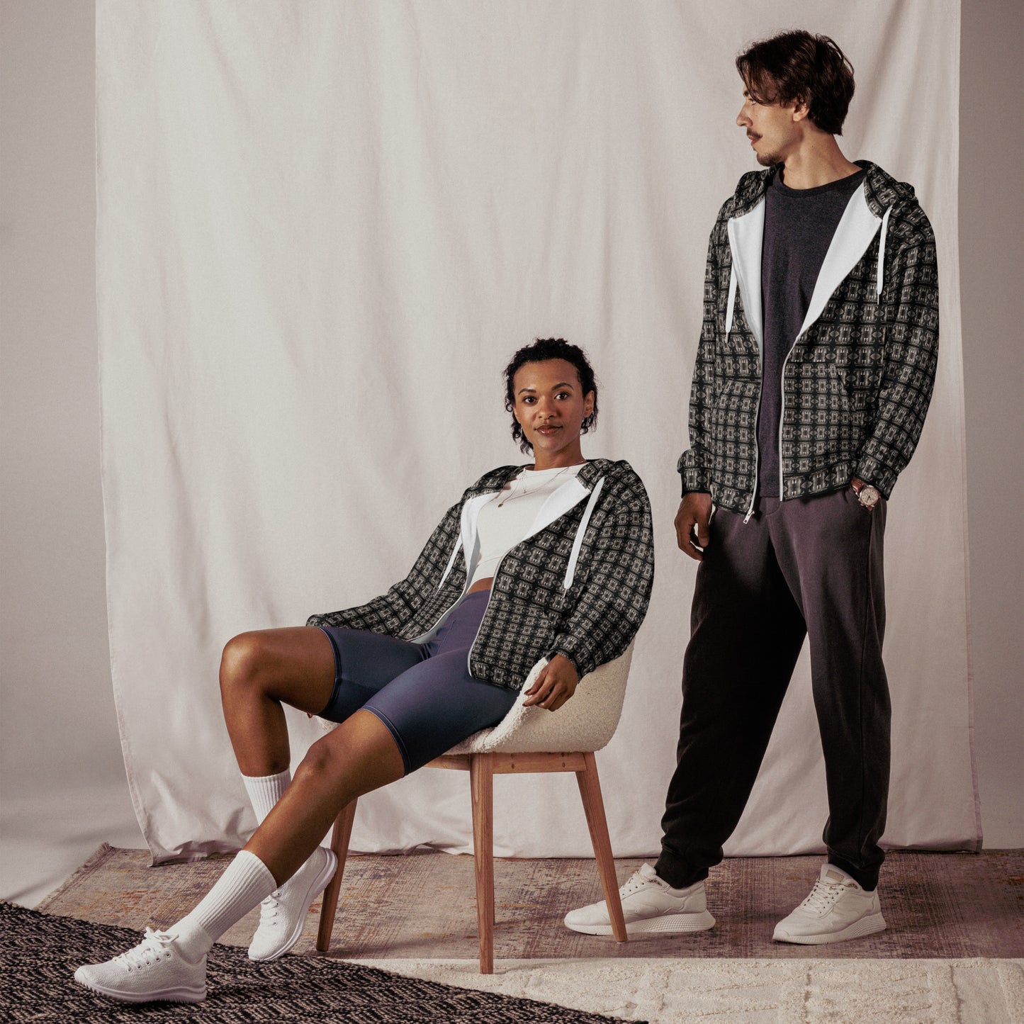 Classic Unisex Zip Hoodie (Full Print) - The God Ball Originals by Chris Rabalais (2024)