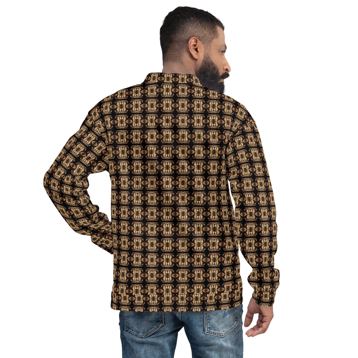 Unisex Bomber Jacket (Full Print) - The God Ball Originals by Chris Rabalais (2024)