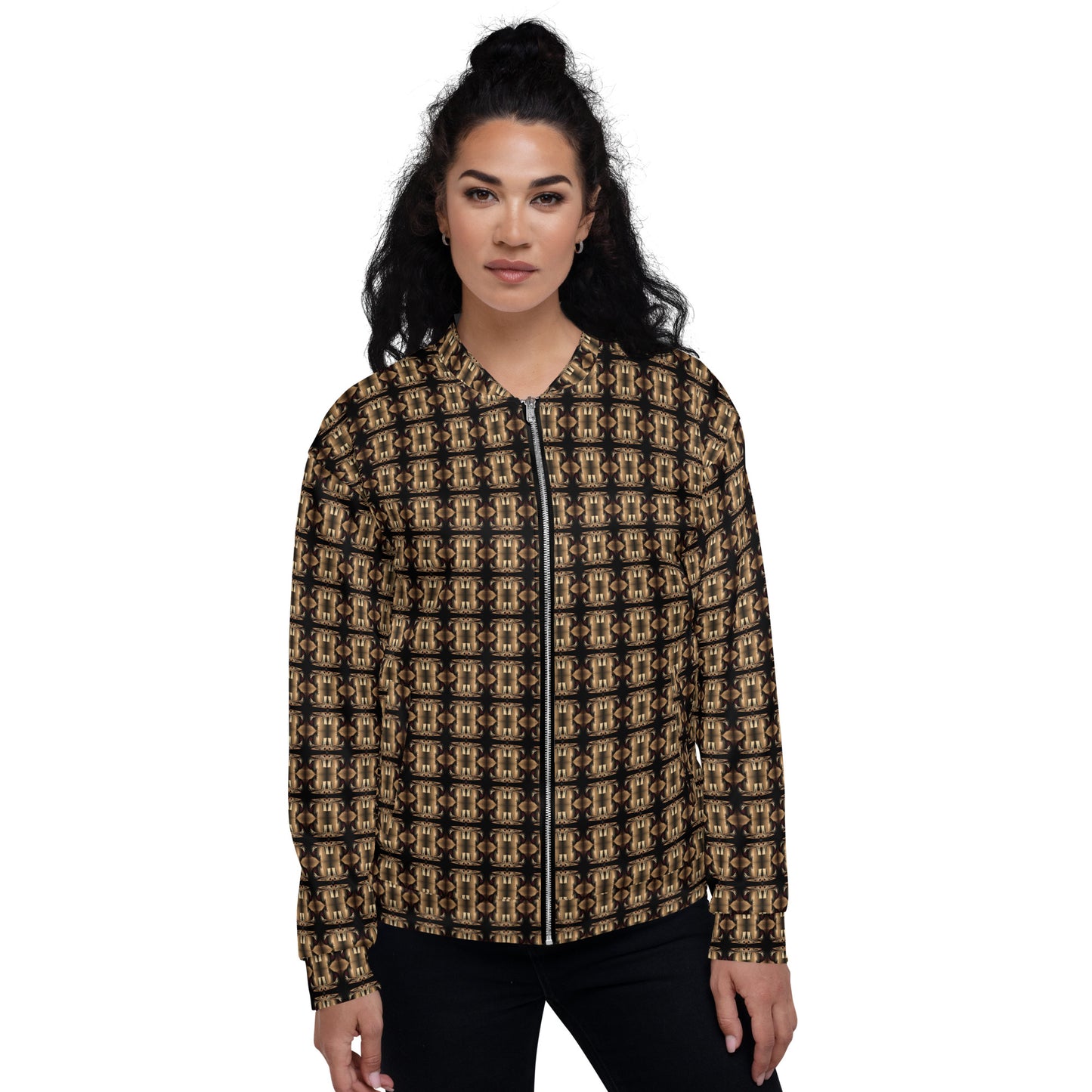 Unisex Bomber Jacket (Full Print) - The God Ball Originals by Chris Rabalais (2024)