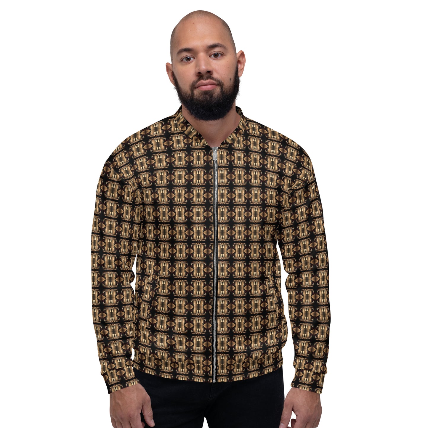 Unisex Bomber Jacket (Full Print) - The God Ball Originals by Chris Rabalais (2024)