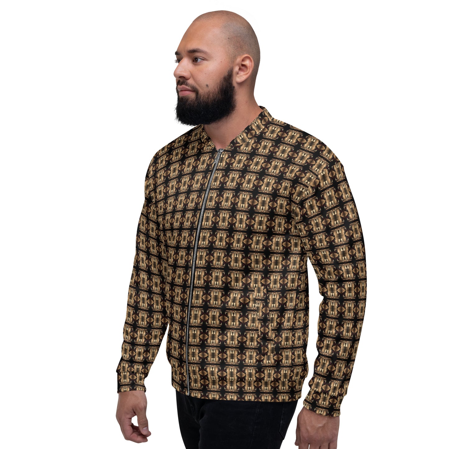 Unisex Bomber Jacket (Full Print) - The God Ball Originals by Chris Rabalais (2024)